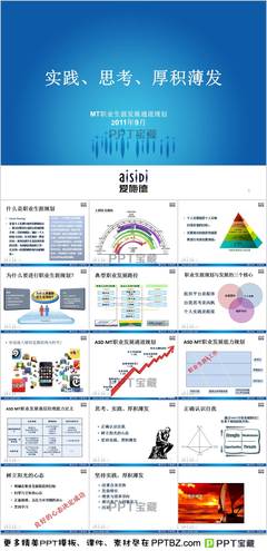 MT职业生涯规划发展PPT